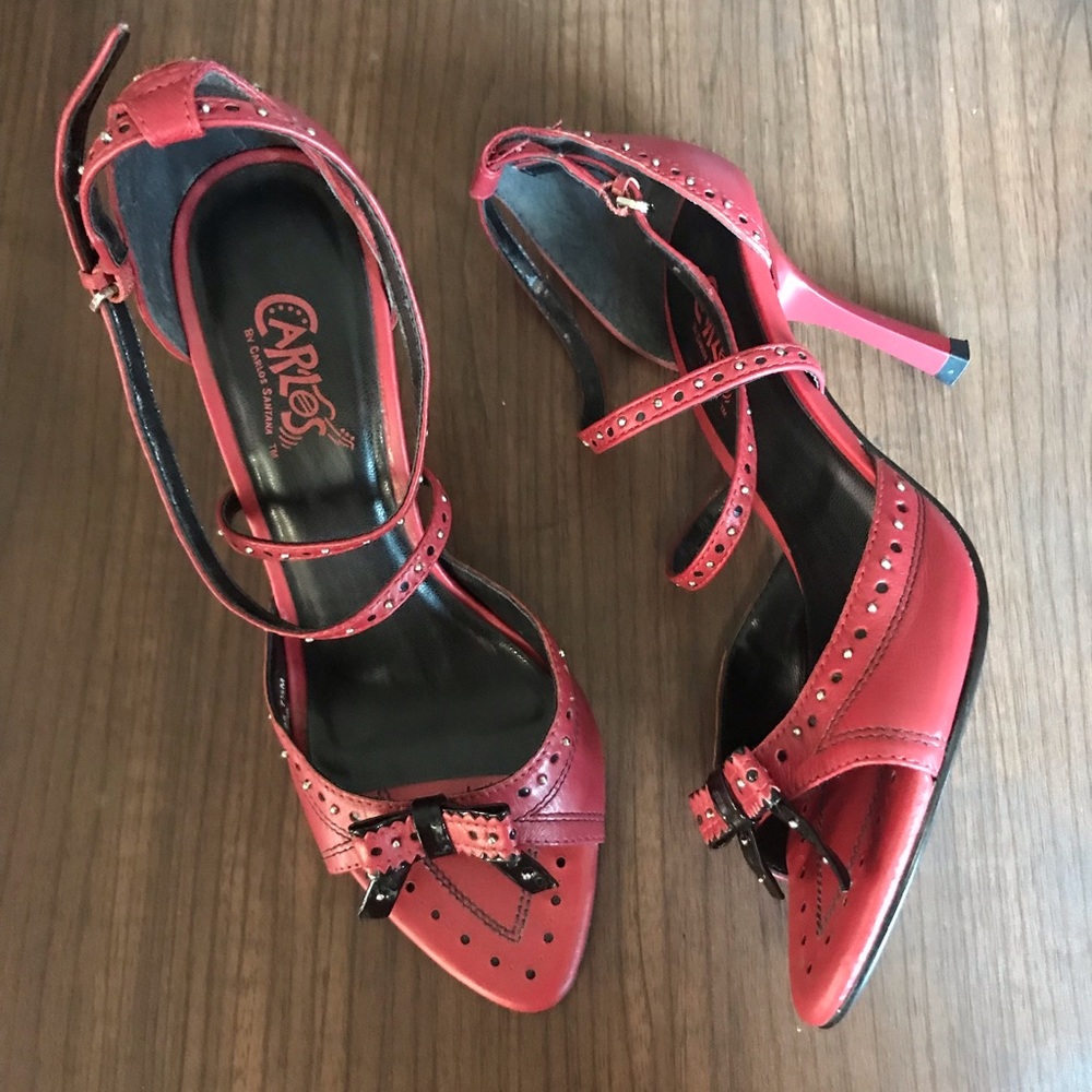 Carlos Santana red heels